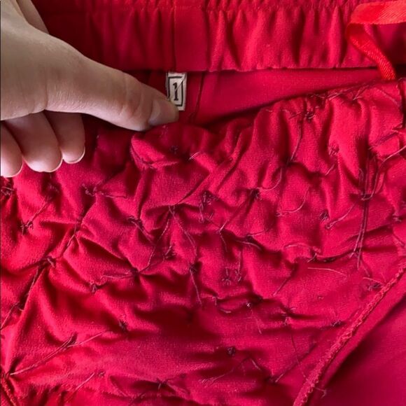 Vintage Red Beaded floor length Dress Trumpet Fit High Neckline, Sleeveless Gown - Picture 10 of 10